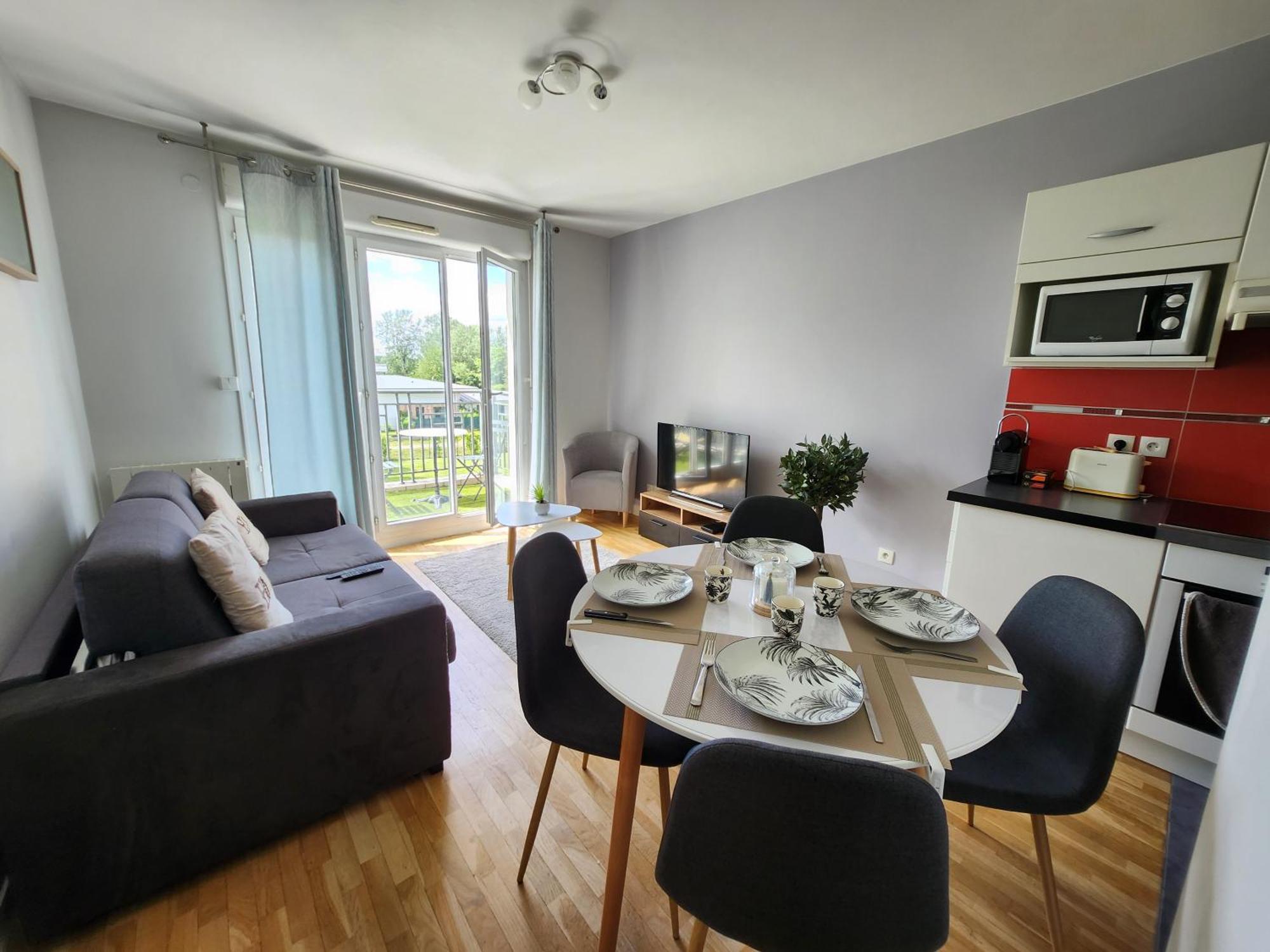 Appartement, Balcon, Parking, 5' Disneyland Montévrain Exterior foto